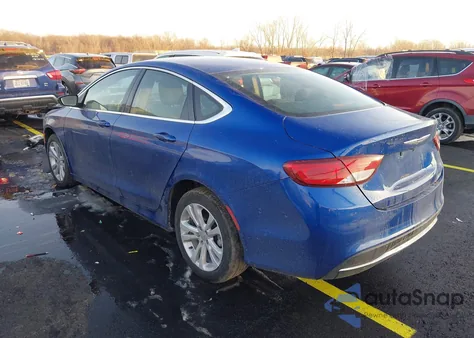 2015 Chrysler 200 Limited z USA, uszkodzony, nr VIN 1C3CCCAB5FN676806